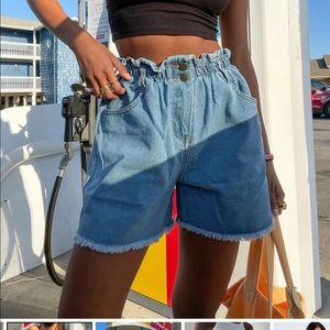 Princess Polly paper bag shorts